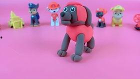 彩泥汪汪队视频,欢乐创意手工时光